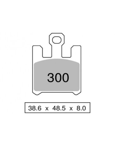 Колодки дискового тормоза Trofeo Sintered 300 (LMP388, FDB2164)