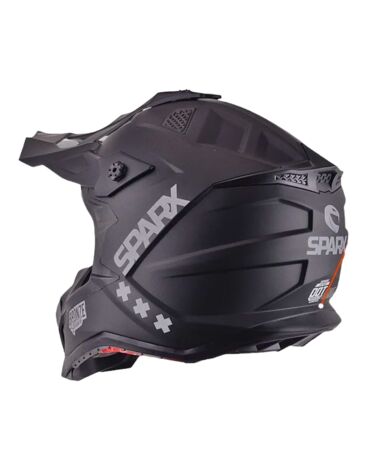 Шлем кроссовый Sparx Raptor (JH 601), черный матовый