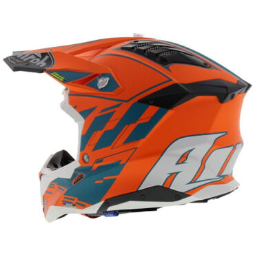 Шлем AIROH AVIATOR 3 Rampage Orange Matt (Матовый) - миниатюра 8