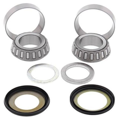 Комплект подшипников и сальников рулевой колонки Allballs под мотоциклы Honda CRF110F 13 16, CRF125F 14 18, CRF125FB 14 18 - фото 1