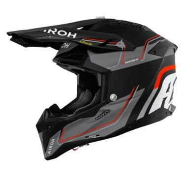 Airoh Мотошлем Aviator 3 Leader Orange Matt - миниатюра 2