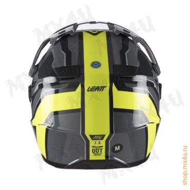 Кроссовый шлем ADV 7.5 Hi Viz Yellow V26 - миниатюра 2