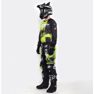 Grom Джерси MX Religion lime - миниатюра 3