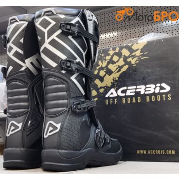 Мотоботы кроссовые Acerbis X TEAM Black - миниатюра 4