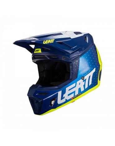 Шлем кроссовый Leatt Moto 8.5 Helmet Kit Blue V24