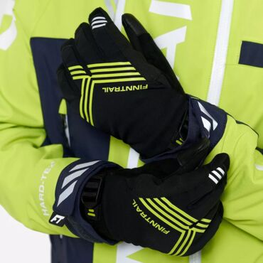 Перчатки FINNTRAIL WINTERSPORT 2750  GRAPHITEYELLOW - миниатюра 3