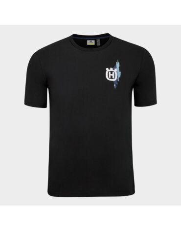 Футболка Husqvarna Accelerate Tee, black (L, Взрослая  Повседневная)