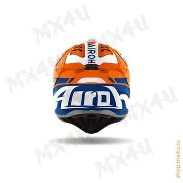 Шлем Aviator 3 Spin - Матовый Оранжевый - миниатюра 1