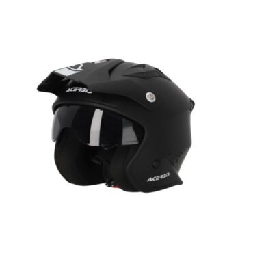 Acerbis Шлем Jet Aria 22 06 Black 2 - миниатюра 2