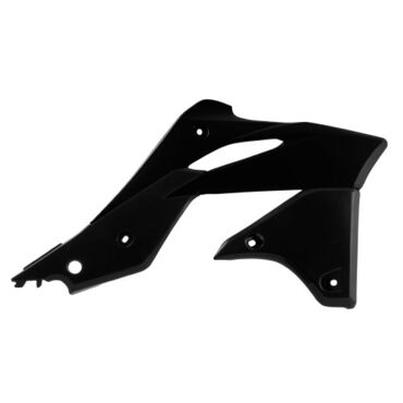 Боковины радиатора черные Kawasaki KX250F 13 16  - миниатюра 1
