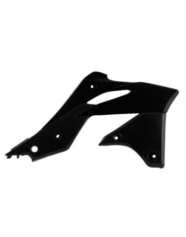 Боковины радиатора черные Kawasaki KX250F 13 16 