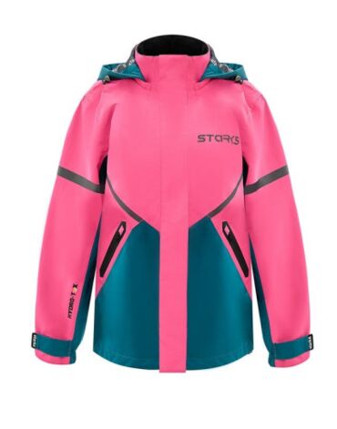 Дождевая куртка (жен.) Starks Dry Rain HT Фуксия изумруд - L