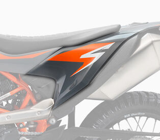 Спойлер задний левый с графикой KTM 690 Enduro R 21 22 - миниатюра 1