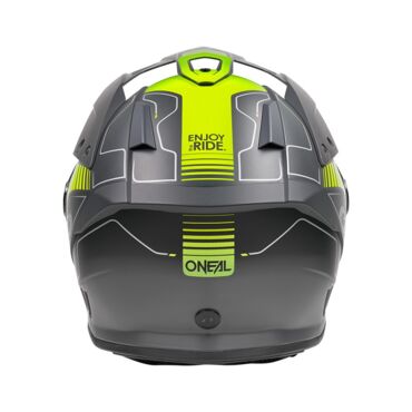 Oneal Шлем кроссовый со стеклом Sierra RS Echo желтый черный - миниатюра 5