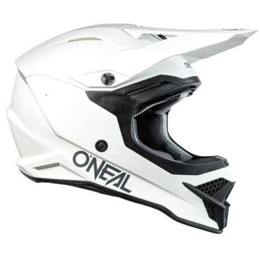 Oneal Шлем кроссовый 3Series Solid 2.0 Белый Матовый - миниатюра 2