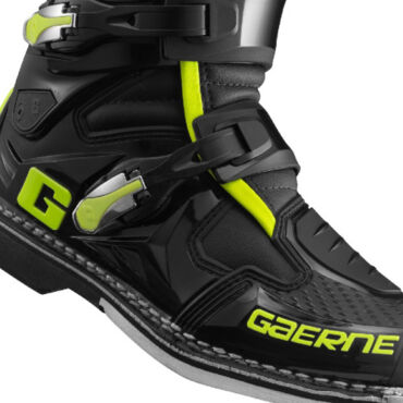 Мотоботы GAERNE SG 12, Black Yellow Fluo - миниатюра 2