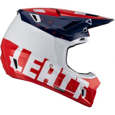 Leatt Шлем кроссовый Kit Moto 7.5 V23 Royal - миниатюра 1