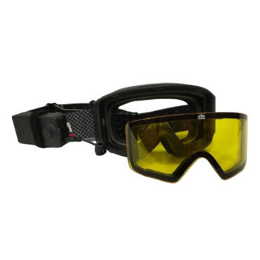AiM PRO Очки снегоходные с магнитной линзой и подогревом 190 100 Accu Heated Goggles Black Matt - миниатюра 1