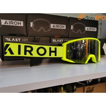 Очки AIROH GOGGLE BLAST XR1 yellow matt - миниатюра 1