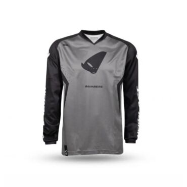Мотоджерси UFO BAMBERG JERSEY, grey black (M, Взрослая  Кросс эндуро) - миниатюра 1