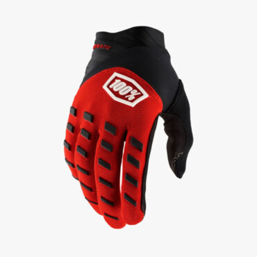 Мотоперчатки 100% Airmatic, Red Black - миниатюра 2