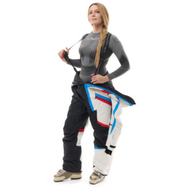 Dragonfly Комбинезон Gravity Woman White Snow - Black 2025 - миниатюра 7