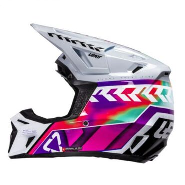 Leatt Шлем кроссовый 8.5 Pinata Teal V26 + очки Velocity 5.5 - миниатюра 2