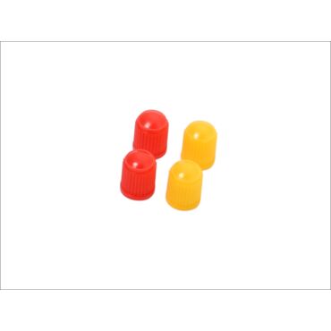 Колпачки ниппеля DRC 4pcs Red Yellow, D58 03 212 - миниатюра 1