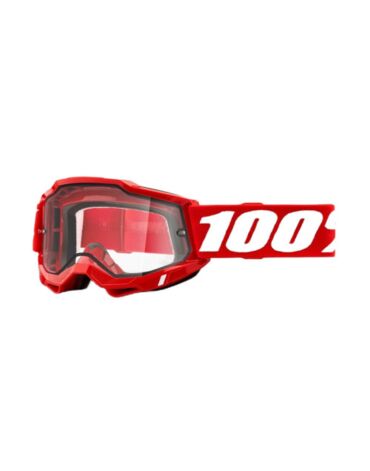 100% Очки Accuri 2 Enduro Goggle Dual lens Red Clear