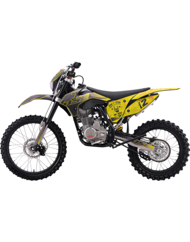 Эндуро / кроссовый мотоцикл BSE Z2 L 21\18 Split Yellow