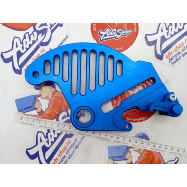 EMX TECH BLUE Защита тормозного диска заднего синяя (22 ось) ALU EXC TBI / EXCF 24-> ( 74 23 005 BLU ) - миниатюра 2