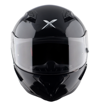 Шлем дорожный AXOR SH 890 HUNTER SOLID, black gloss (L, Взрослая  Дорожная) - миниатюра 4