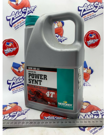 MOTOREX POWER SYNT 4T SAE 10W60 JASO MA2 Масло моторное 4L // 306210