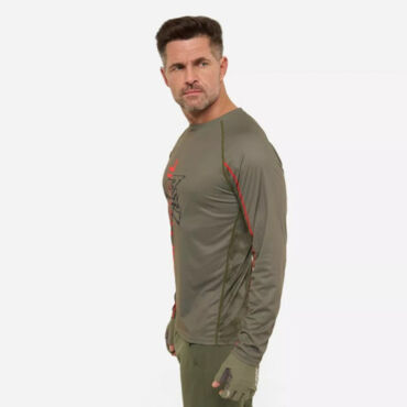 Finntrail Лонгслив Wind Helmet 6610 Khaki - миниатюра 3