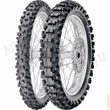 Scorpion MX32 Mid Soft задняя кроссовая покрышка 120 80 19 - миниатюра 2