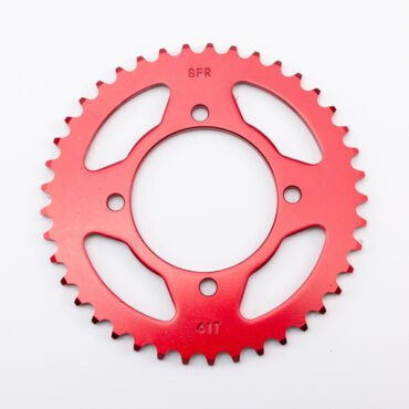 Звезда ведомая SFR 420 41T Pitbike 125 190 4x92x76 Red - миниатюра 1