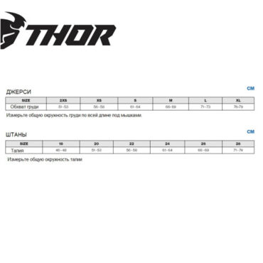 Подростковый комплект для мотокросса и эндуро Thor 2018 PULSE LEVEL желто синий, Штаны+Джерси - миниатюра 3