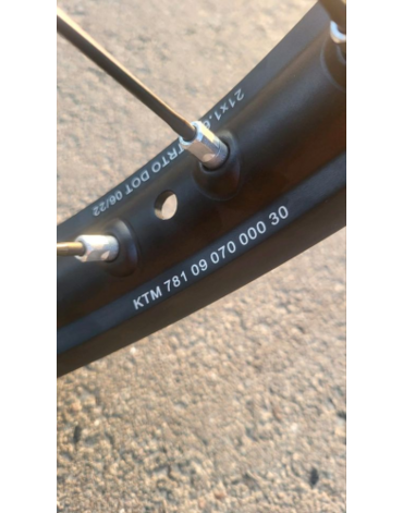 KTM обод перед ( черный ) R21 EXCEL AL7 KTM SX EXC 125 530 98-> ( 7810907000030 / 5480907000030 / 7800907000030 )