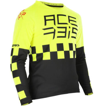 Acerbis Джерси детское MX J KID TWO Yellow Black - миниатюра 1