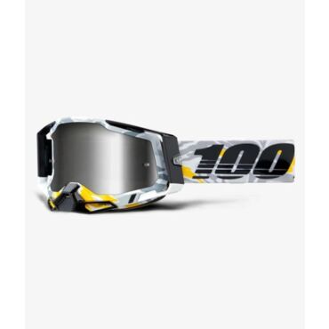 100% Очки Racecraft 2 Goggle Korb Mirror Silver Lens - миниатюра 1