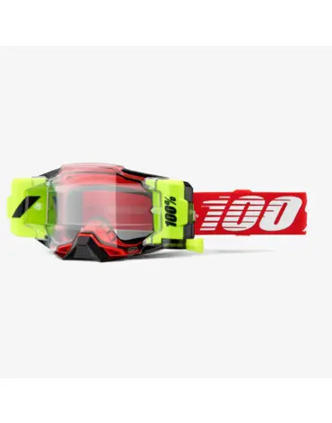 Очки 100% Armega FORECAST Goggle Red - Clear Lens