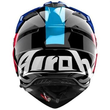 Airoh Мотошлем Bandit Tune Blue red Gloss - миниатюра 2