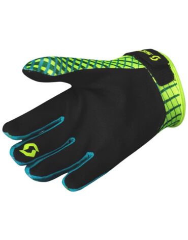 Scott Перчатки 350 Fury green yellow