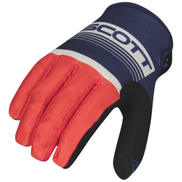 Scott Перчатки 350 Race blue red - миниатюра 1