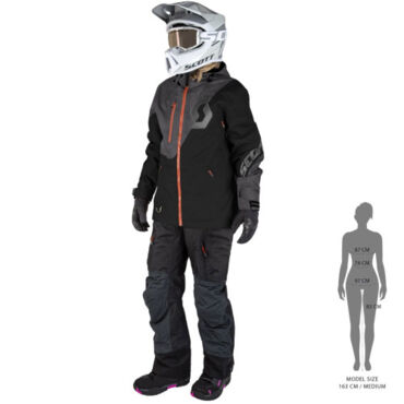 Scott Куртка женская Move Dryo melange grey black - миниатюра 1