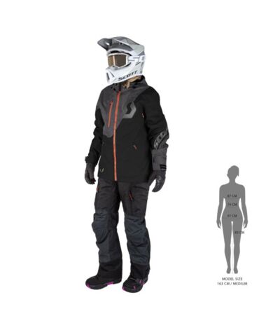 Scott Куртка женская Move Dryo melange grey black