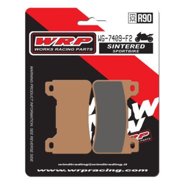 Тормозные колодки WRP WG 7409 F2 (LMP409 SF / LMP409 SFP / FDB2181 / FDB2205 / FA390) - миниатюра 1