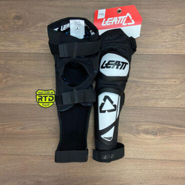 Наколенники Leatt Knee & Shin Guard EXT White Black - миниатюра 4