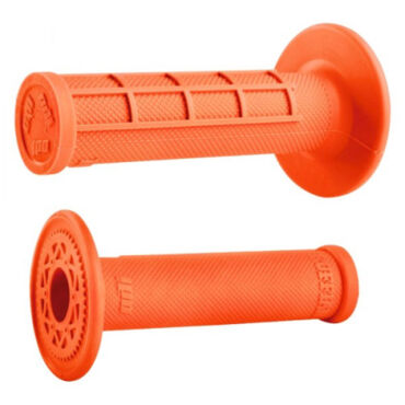 Грипсы ODI Ruffian Half Waffle (1 2 насечки), FLO Orange - миниатюра 2