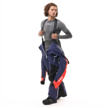 Dragonfly Комбинезон утепленный Extreme 2.0 Man Navy Blue Orange 2025 - миниатюра 9